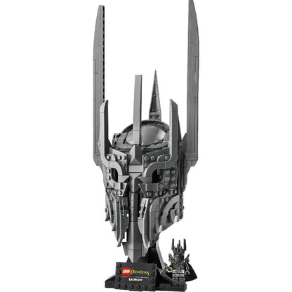 LEGO 11373 Icons The Lord of the Rings Sauron Helmet Display Set – Collectible Build for Adults, 538 Pieces