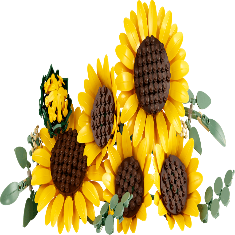 LEGO 11502 Botanicals Sunflower Bouquet Building Set – Decorative Flower Display, 686 Pieces