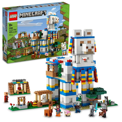 LEGO Minecraft The Llama Village 21188 Building Kit (1,252 Pieces) - Jaiman Toys