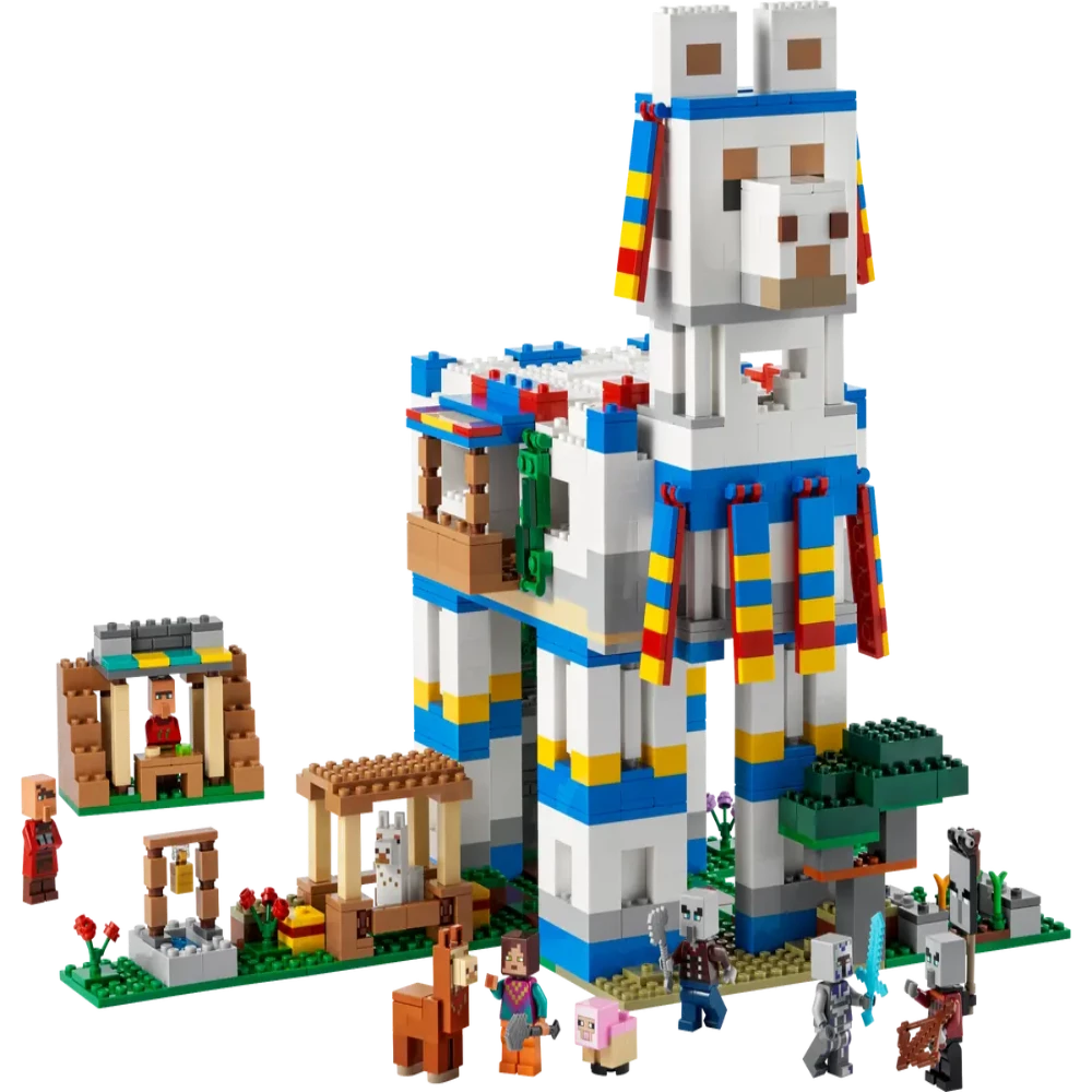 LEGO Minecraft The Llama Village 21188 Building Kit (1,252 Pieces) - Jaiman Toys