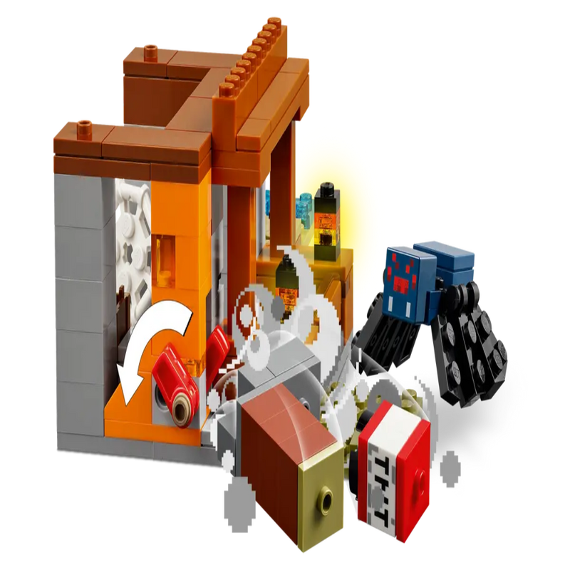 LEGO Minecraft 21269 The Armadillo Mine Expedition Building Set (247 Pieces) | Adventure Toy with TNT Mine, Safari Ranger, Wolf & Armadillos for Kids Ages 8+