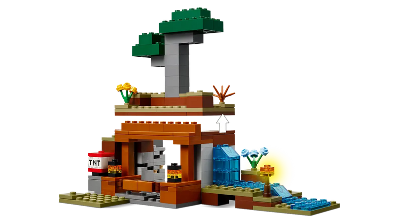 LEGO Minecraft 21269 The Armadillo Mine Expedition Building Set (247 Pieces) | Adventure Toy with TNT Mine, Safari Ranger, Wolf & Armadillos for Kids Ages 8+