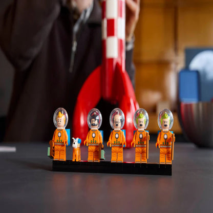 LEGO® Ideas Tintin® Moon Rocket - Building Kit for Adults - Comic Book and Space Decor - 21367