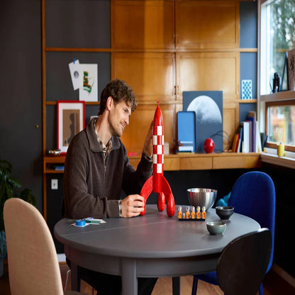 LEGO® Ideas Tintin® Moon Rocket - Building Kit for Adults - Comic Book and Space Decor - 21367
