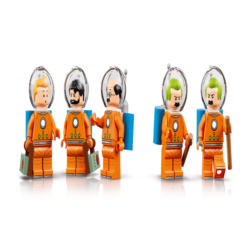 LEGO® Ideas Tintin® Moon Rocket - Building Kit for Adults - Comic Book and Space Decor - 21367