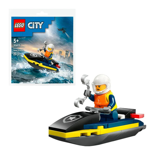 Lego 30693 Recruitment Bags Police Water Scooter (29 Pieces)