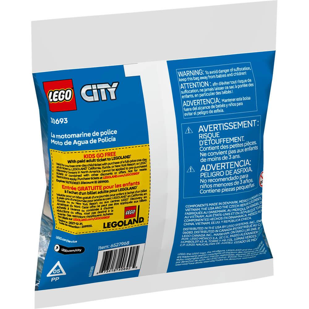 Lego 30693 Recruitment Bags Police Water Scooter (29 Pieces)