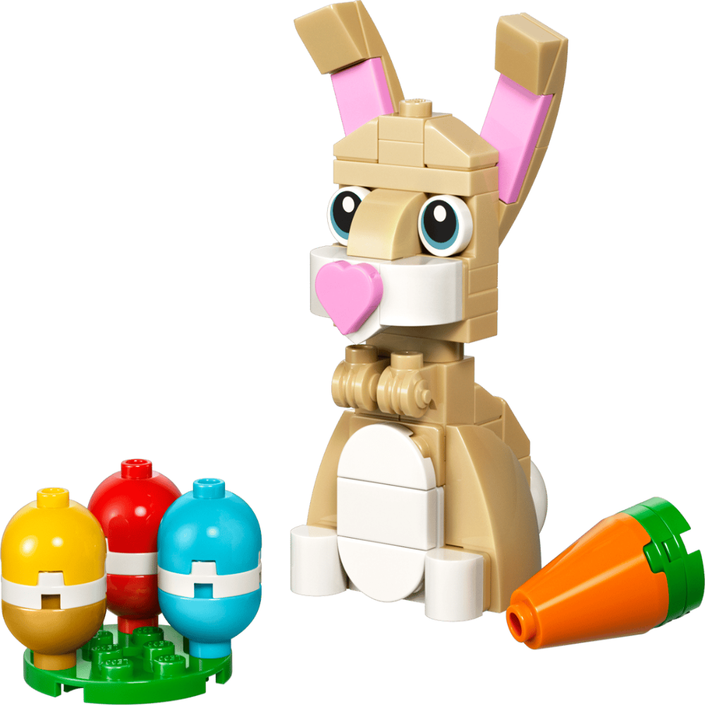 LEGO 30716 Creator Cute Easter Bunny Building Set – 66 Pieces Animal Toy