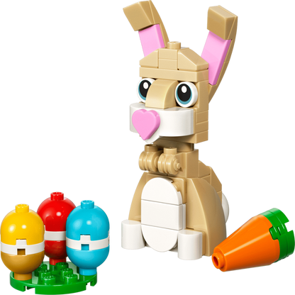 LEGO 30716 Creator Cute Easter Bunny Building Set – 66 Pieces Animal Toy