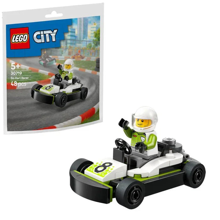 LEGO® 30719 City Go-Kart Racer | 48-Piece Building Toy | Ages 6+