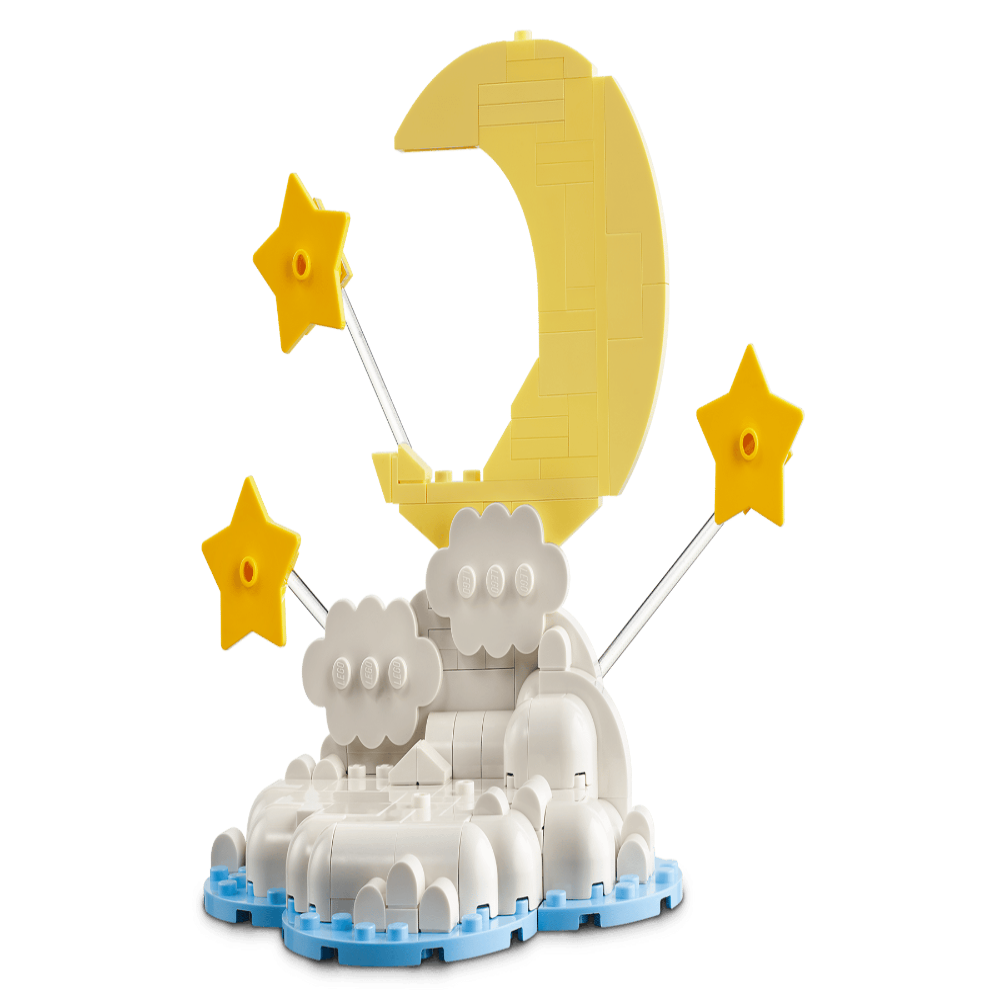 LEGO 40814 Baby Elephant in the Sky Building Set (402 Pieces) | Collectible Display Gift for New Parents & Baby Showers