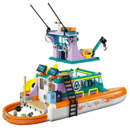 LEGO 41734 Friends Sea Rescue Boat Building Toy Set - Jaiman Toys