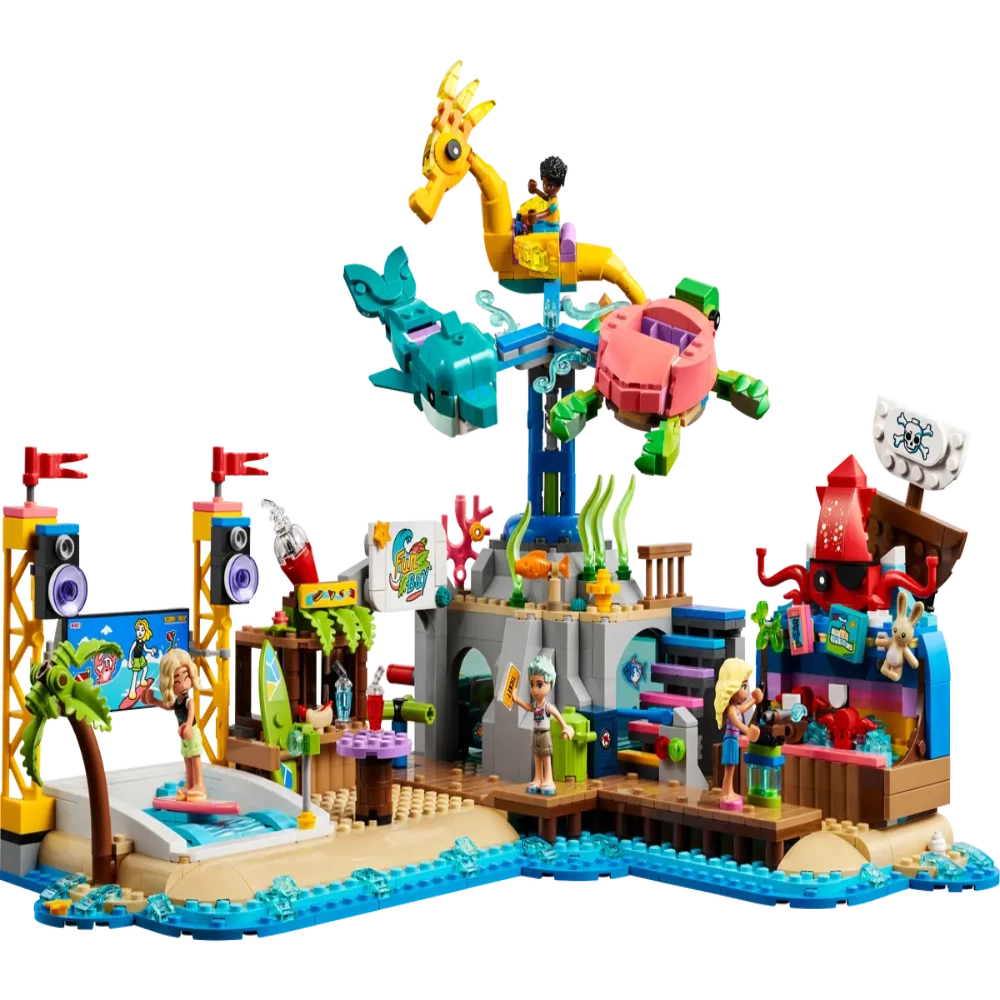 LEGO 41737 Friends Beach Amusement Park Building Toy Set (1,348 Pieces) - Jaiman Toys