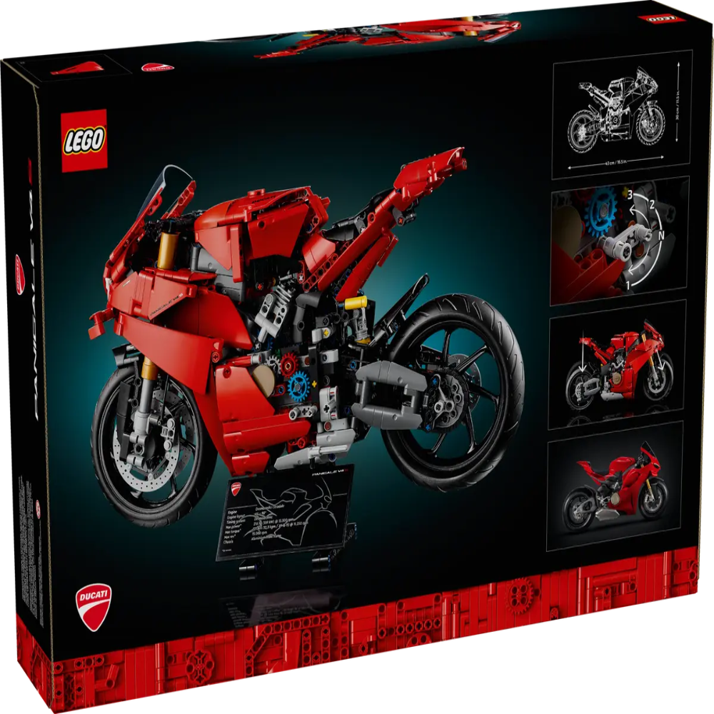 LEGO Technic 42202 Ducati Panigale V4 S Motorcycle - Jaiman Toys