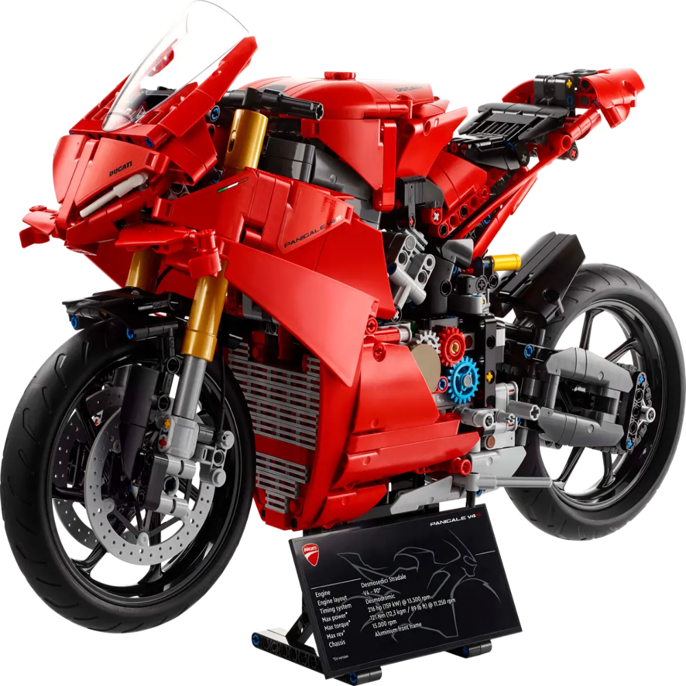 LEGO Technic 42202 Ducati Panigale V4 S Motorcycle - Jaiman Toys