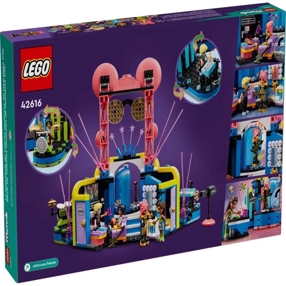 LEGO Friends Heartlake City Music Talent Show Toy 42616 (669 Pieces) - Jaiman Toys