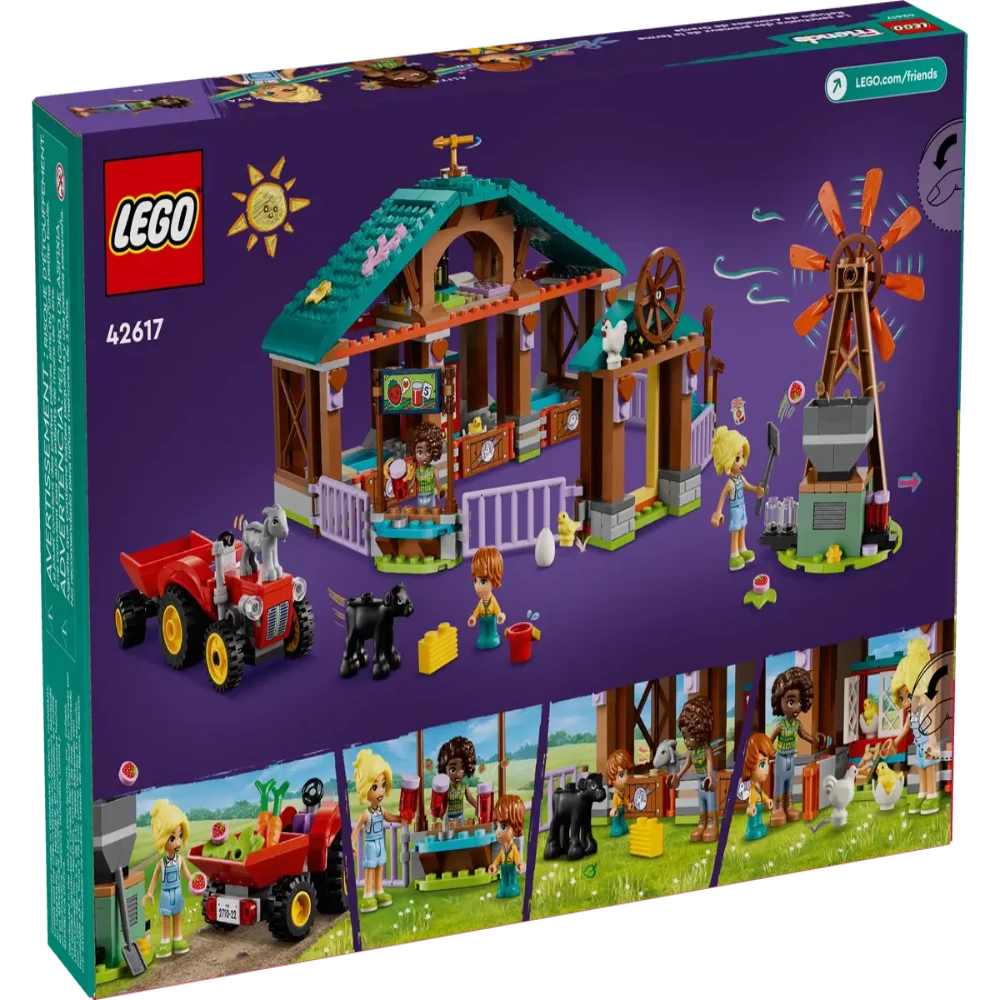 LEGO Friends Farm Animal Sanctuary Toy 42617 (489 Pieces) - Jaiman Toys