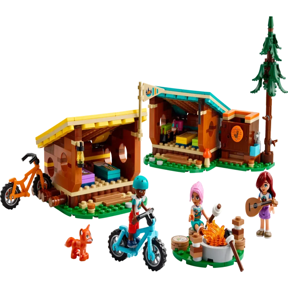 Lego 42624 Friends Adventure Camp Cozy Cabins 437 Pieces - Jaiman Toys