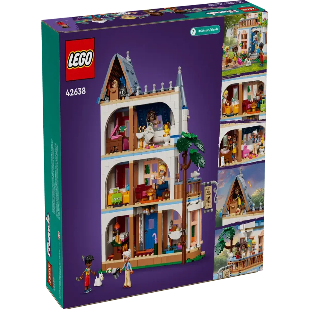 Lego 42638 Friends Castle Bed And Breakfast 1311 Pieces