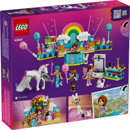 LEGO Friends 42661 Costume Party with Unicorn & Fairy Building Set (261 Pieces) | Pretend Play Toy with 4 Minidolls & Animal Figures for Kids Ages 6+