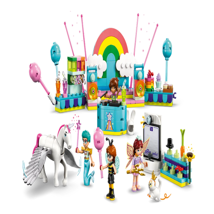 LEGO Friends 42661 Costume Party with Unicorn & Fairy Building Set (261 Pieces) | Pretend Play Toy with 4 Minidolls & Animal Figures for Kids Ages 6+