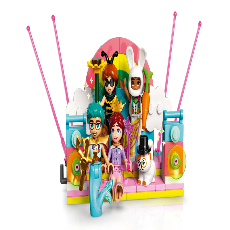 LEGO Friends 42661 Costume Party with Unicorn & Fairy Building Set (261 Pieces) | Pretend Play Toy with 4 Minidolls & Animal Figures for Kids Ages 6+