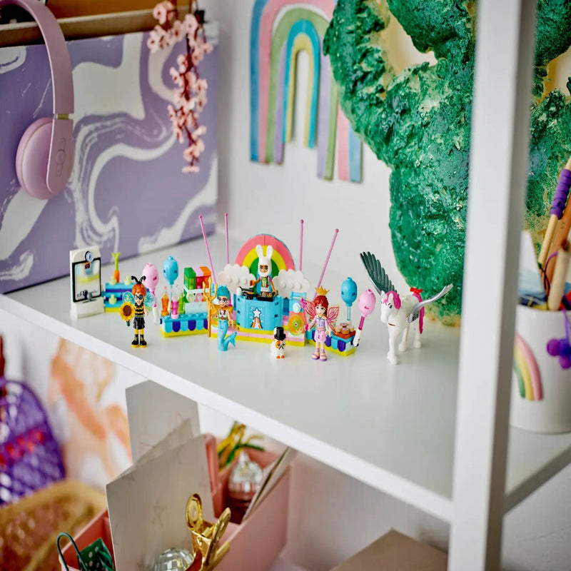 LEGO Friends 42661 Costume Party with Unicorn & Fairy Building Set (261 Pieces) | Pretend Play Toy with 4 Minidolls & Animal Figures for Kids Ages 6+