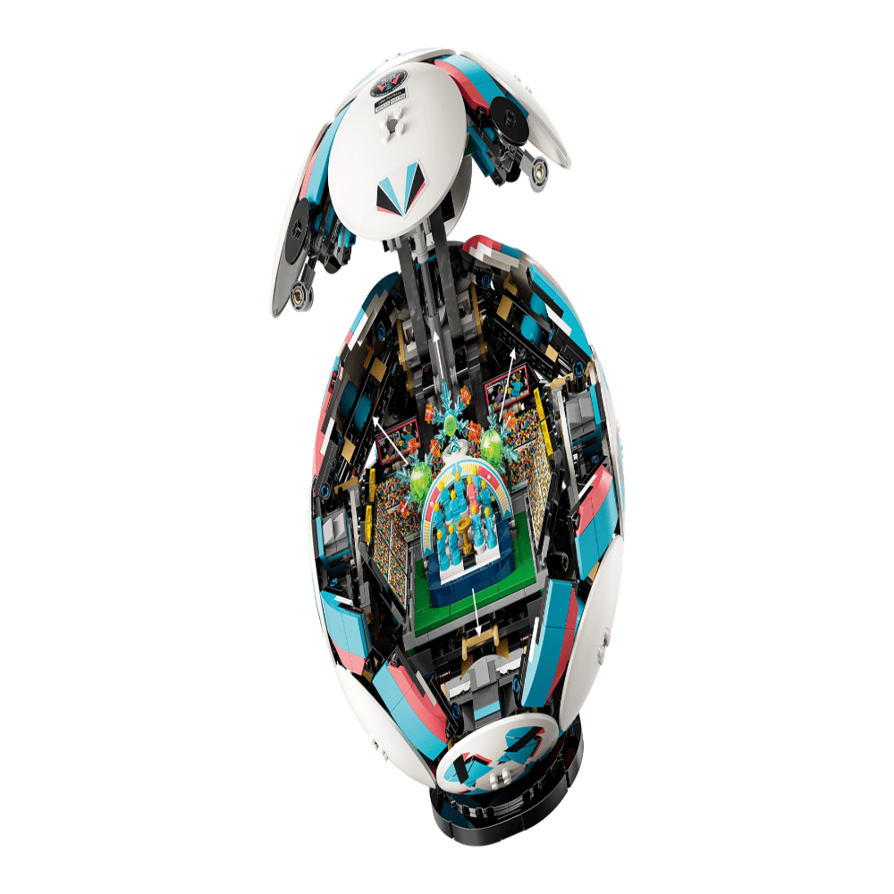 LEGO 43019 Ideas Soccer Ball Collectible Model – Display Build Set for Football Fans, 1498 Pieces