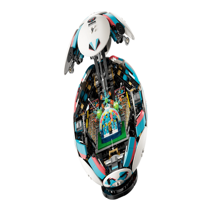 LEGO 43019 Ideas Soccer Ball Collectible Model – Display Build Set for Football Fans, 1498 Pieces
