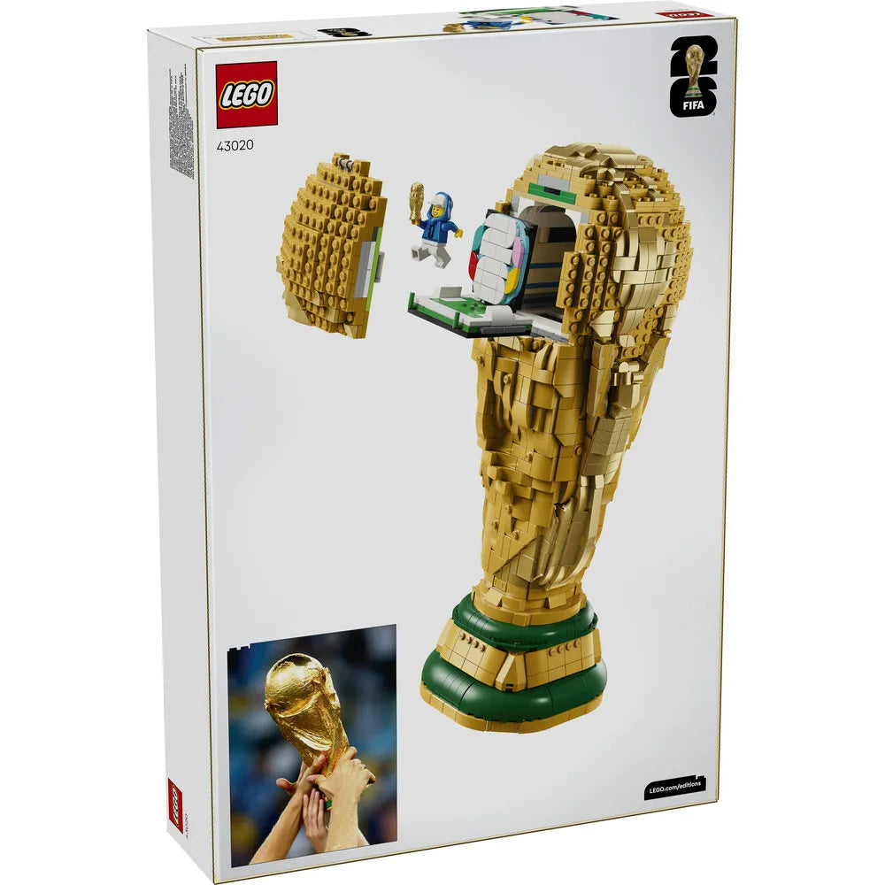 LEGO 43020 Icons FIFA World Cup Trophy – Official Collectible Display Set, 2842 Pieces