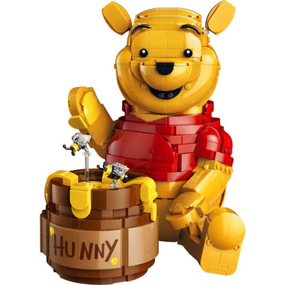 LEGO 43300 Disney Winnie the Pooh Building Set – Collectible Display Figure with Honey Pot, 1399 Pieces