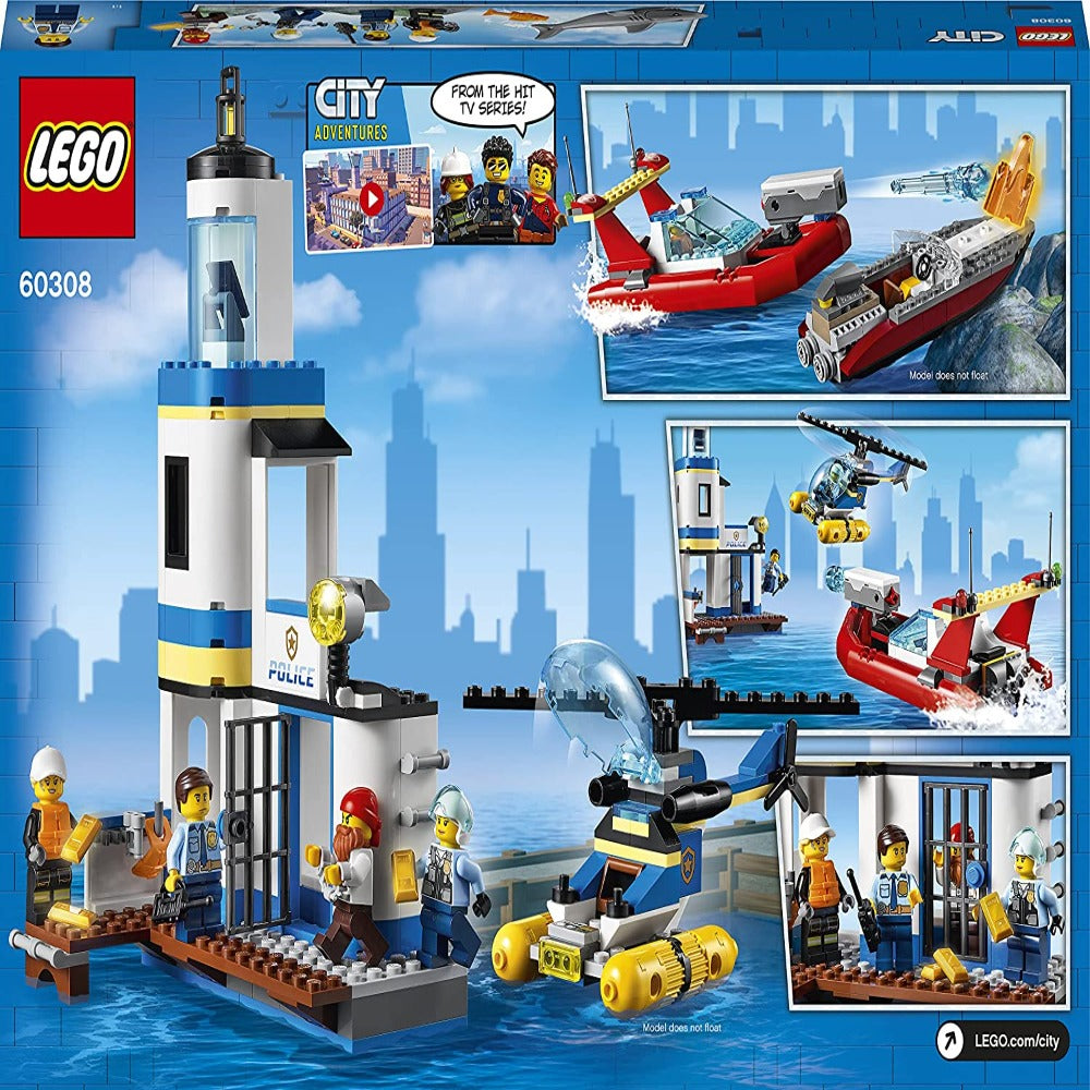 Lego City Seaside and Fire Mission 60308 - Jaiman Toys