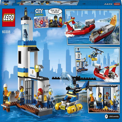 Lego City Seaside and Fire Mission 60308 - Jaiman Toys