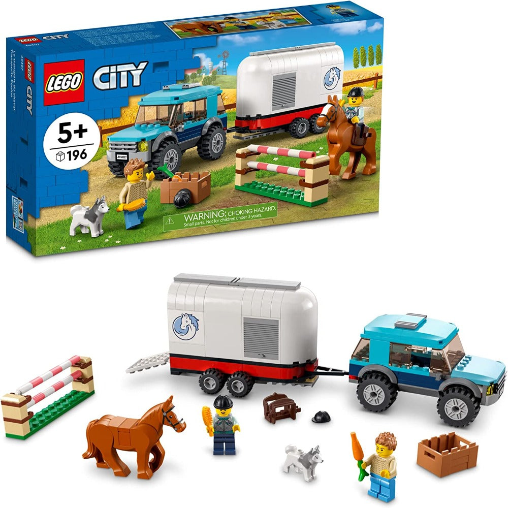 LEGO 60327 Horse Transporter V29 Building Kit for 5 Years - Jaiman Toys