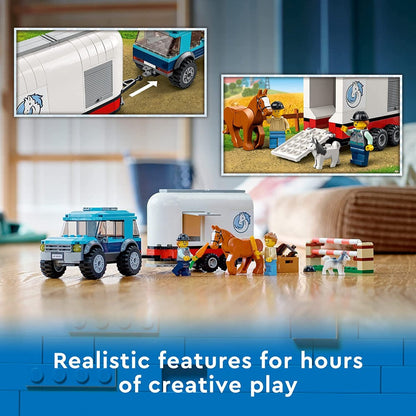 LEGO 60327 Horse Transporter V29 Building Kit for 5 Years - Jaiman Toys