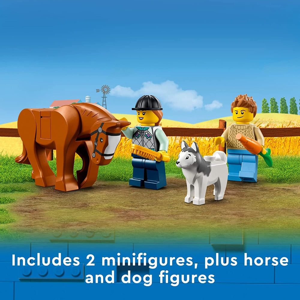 LEGO 60327 Horse Transporter V29 Building Kit for 5 Years - Jaiman Toys