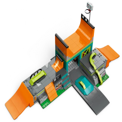 LEGO 60364 City Street Skate Park Building Toy Set (454 Pieces) - Jaiman Toys