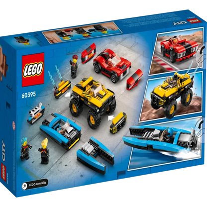 LEGO 60395 City Combo Race Pack Building Toy Set (362 Pieces) - Jaiman Toys