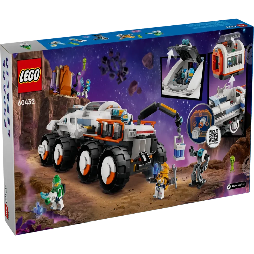 LEGO City Command Rover and Crane Loader Toy 60432 (758 Pieces) - Jaiman Toys