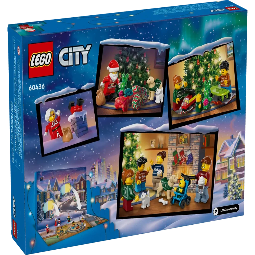 LEGO City 60436 Advent Calendar Building Blocks (195 Pieces) - Jaiman Toys