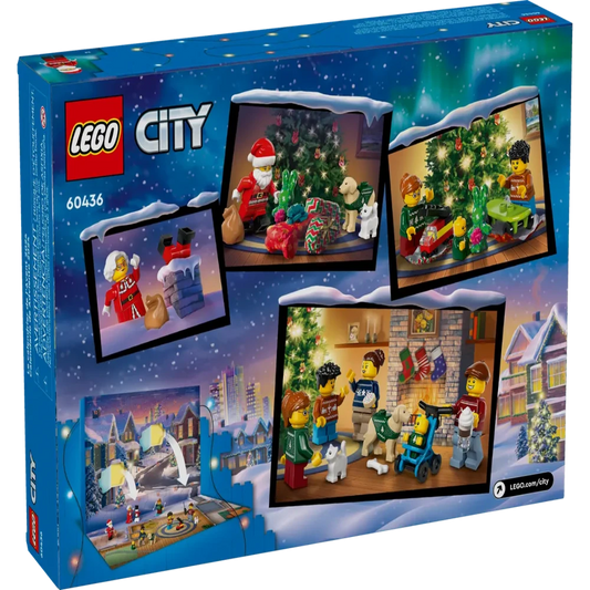 LEGO City 60436 Advent Calendar Building Blocks (195 Pieces) - Jaiman Toys