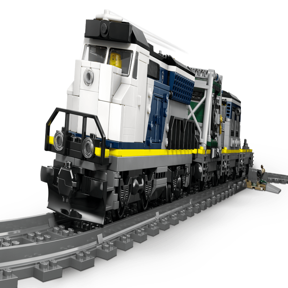 LEGO 60508 City Police Train Heist Remote Control Set – RC Train Toy with Tracks, Helicopter & Minifigures, 1313 Pieces