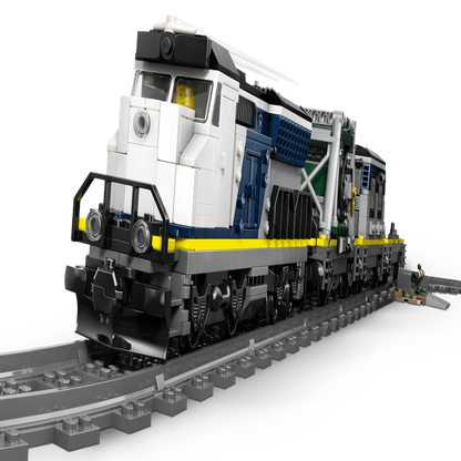 LEGO 60508 City Police Train Heist Remote Control Set – RC Train Toy with Tracks, Helicopter & Minifigures, 1313 Pieces