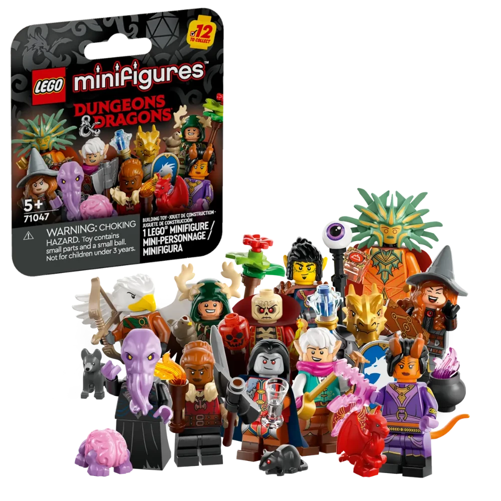 LEGO Minifigures 71047 Series 27 - Dungeons & Dragons 12-Piece ( Complete Set) : Unleash the Adventure! - Jaiman Toys