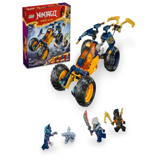 LEGO 71811 NINJAGO Arins Ninja Off-Road Buggy Car (261 Pieces) - Jaiman Toys