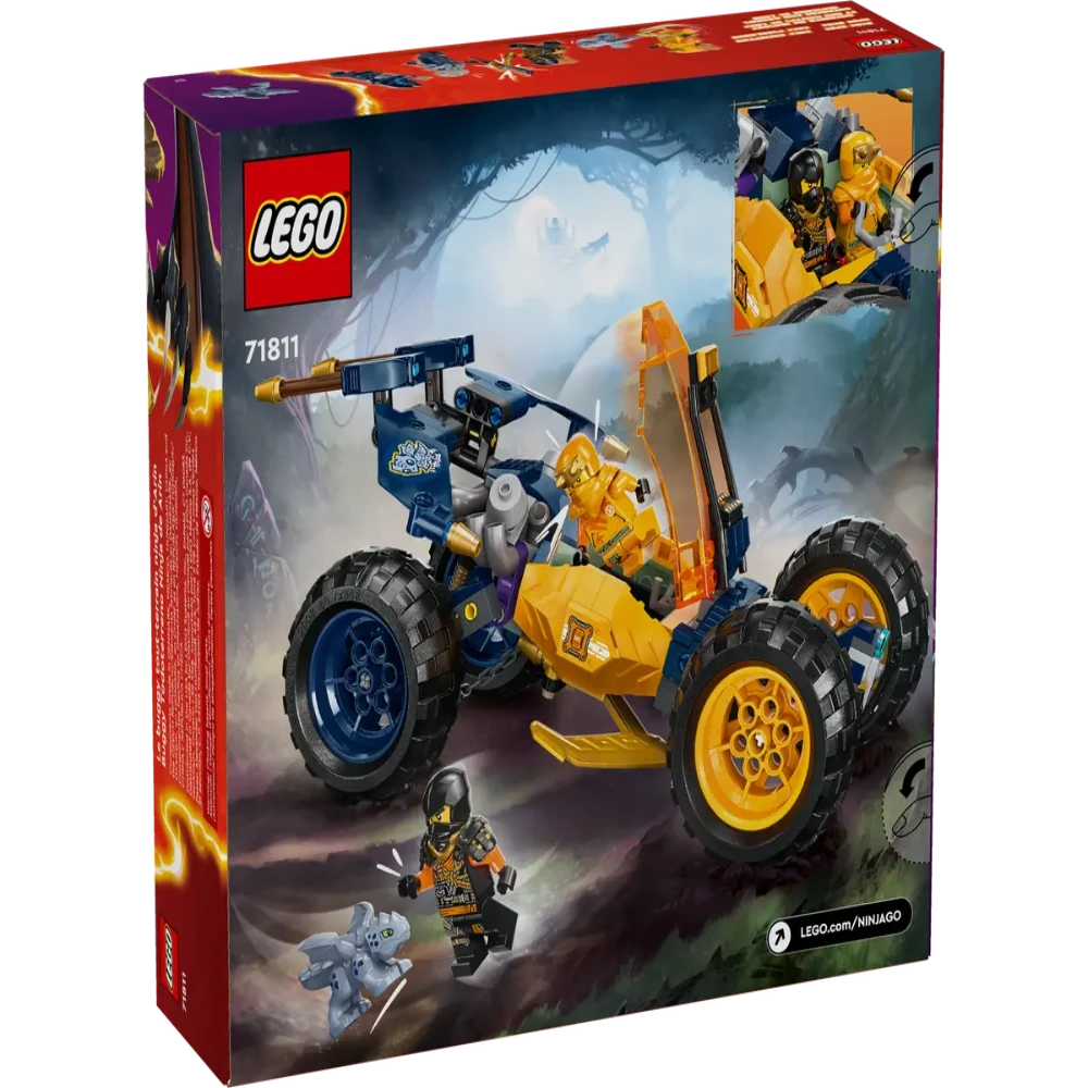 LEGO 71811 NINJAGO Arins Ninja Off-Road Buggy Car (261 Pieces) - Jaiman Toys