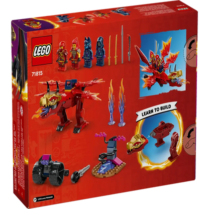 LEGO NINJAGO Kais Source Dragon Battle Adventure Playset with Buildable Model and 4 Posable Ninja Action Figures, Toddler Ninja Toy, Ninja Gift Idea for... - Jaiman Toys