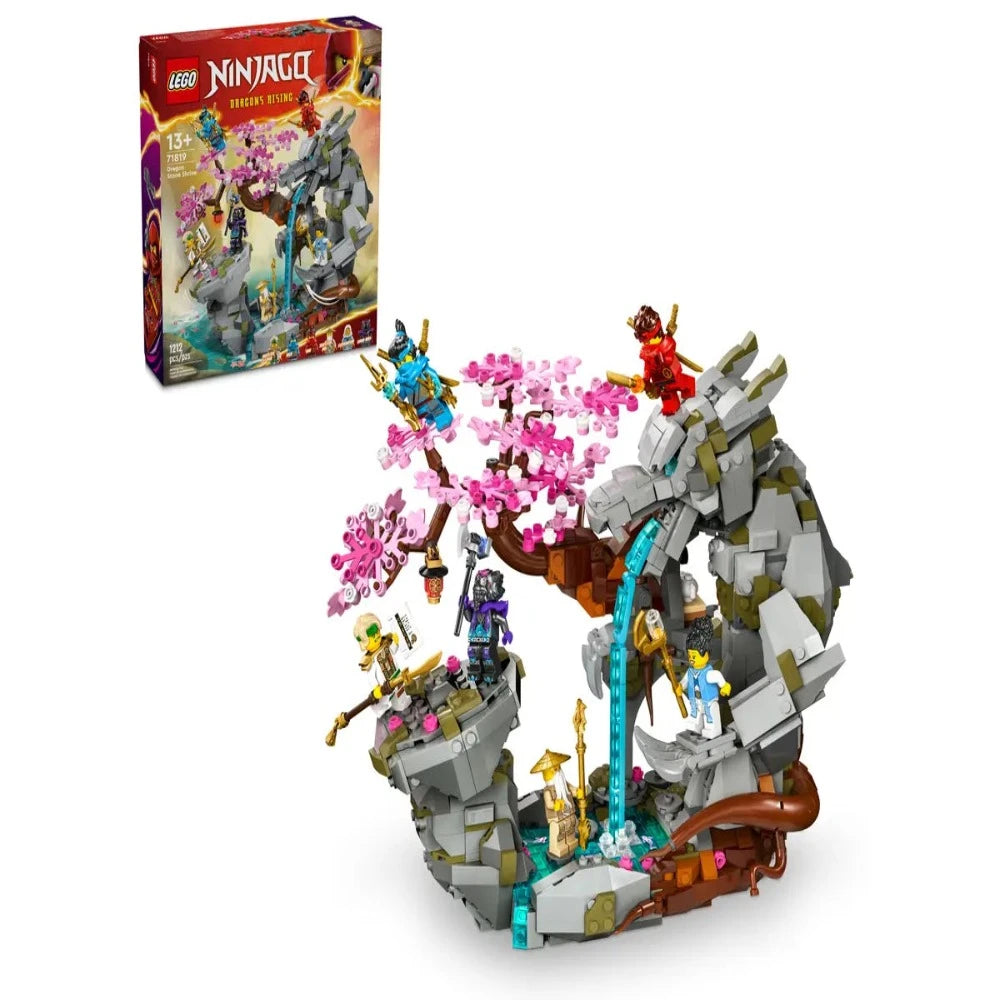 LEGO NINJAGO Dragon Stone Shrine Toy Set 71819 (1212 Pieces) - Jaiman Toys