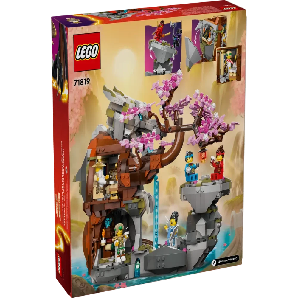 LEGO NINJAGO Dragon Stone Shrine Toy Set 71819 (1212 Pieces) - Jaiman Toys