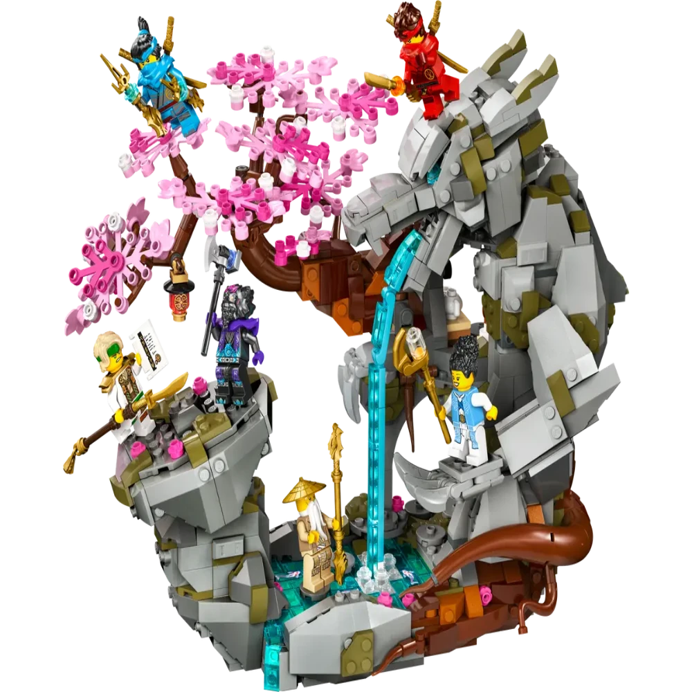 LEGO NINJAGO Dragon Stone Shrine Toy Set 71819 (1212 Pieces) - Jaiman Toys